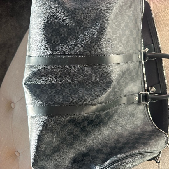 Keepall Bandoulière 45 Damier Graphite Canvas - Picture 9 of 13
